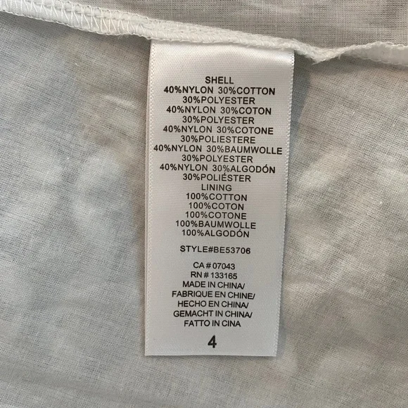 Eri + Ali Ninetta Lace‎ Black White Dress, Size 4 - Picture 17 of 17